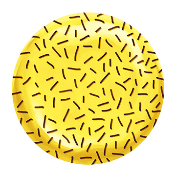 Wondernuts - donat huruf rasa unik, Durian